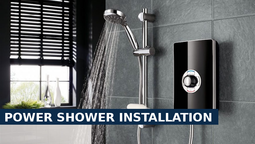 Power shower installation Rotherhithe